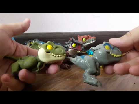 Видео: Моя КОЛЛЕКЦИЯ ДИНОЗАВРИКОВ Snap Squad от МАТТЕЛ!