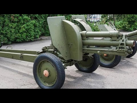 Видео: Советская 76-мм полковая пушка ф-24 обр.1939 г.