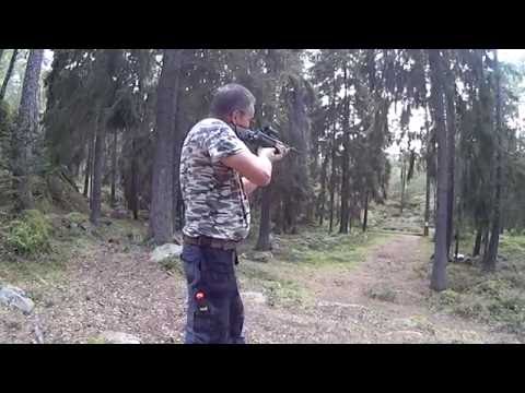 Видео: стреляем из HATSAN MOD 25 Super Tact ( 10J) SHOOTING! с коллиматором Bushnell 1-40 RD