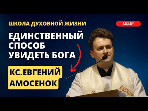 Видео: Единственный способ увидеть Бога Конференция кс Евгения Амосенка 03 01 2024 в Фарном костеле Гродно