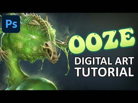 Видео: Как я рисую иллюстрации существ — видео процесса с комментариями