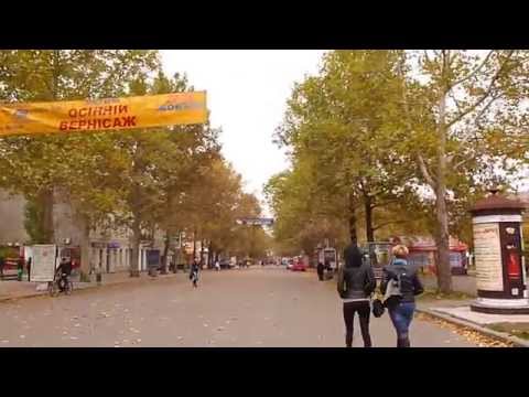 Видео: город НИКОЛАЕВ, ул. СОВЕТСКАЯ.