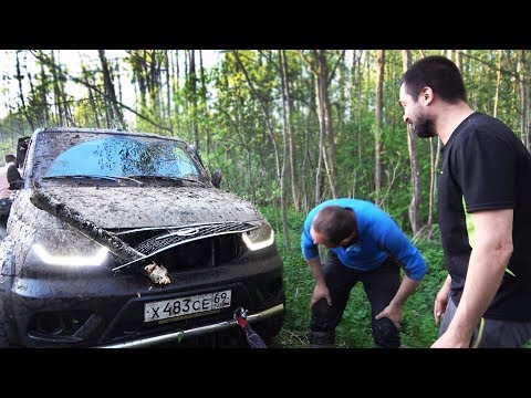 Видео: Бревно вошло в Новый Патриот! Переборщили со сложностью. Катаем по-Русски! Offroad, бездорожье