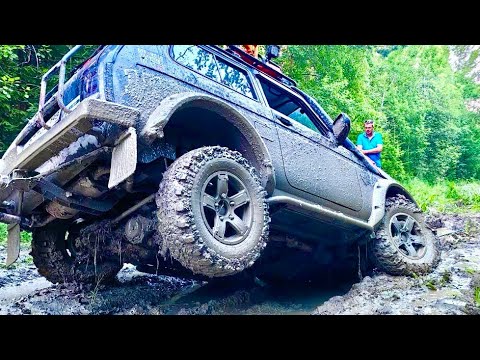 Видео: НИВА, УАЗ, ГАЗ 66, И КАК ТЕПЕРЬ ВСЕ ЭТО ДОСТАТЬ??&*# 18 ЧАСОВ ГЛИНЕ!