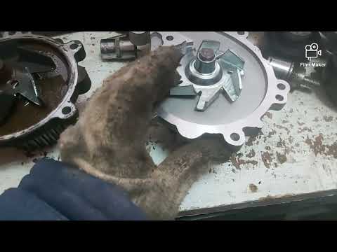 Видео: Вортекс Эстина. Замена помпы и ГРМ.
