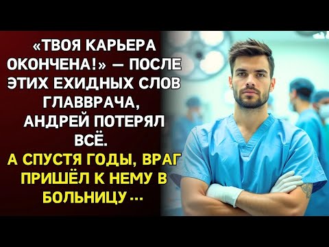 Видео: «ТВОЯ КАРЬЕРА ОКОНЧЕНА!» — Главврач посмеивался, увольняя Андрея по ложному обвинению  А год спу