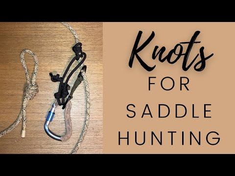 Видео: Узлы для охоты с седлом