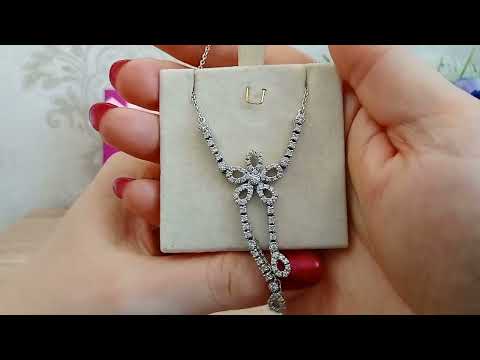 Видео: #золото Моя коллекция белого золота 585 пробы. Топазы,жемчуг, бриллианты..