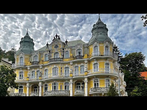 Видео: Чехия, Marienbad-Марианские Лазни , Отель Cristal Palace часть 1