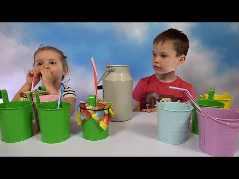 Видео: Катя и Макс напиток челлендж