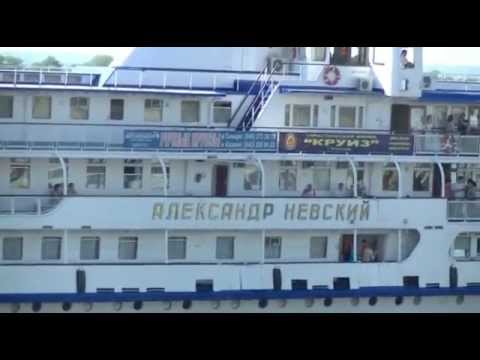 Видео: Наш любимый теплоход"Александр Невский"!!!