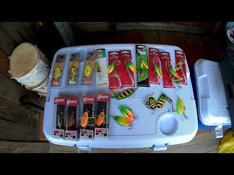 Видео: Контейнер "Арктика" 60 литров и куча блесен!!Все для рыбалки!