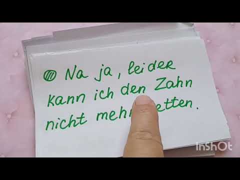 Видео: #2🦷Beim Zahnarzt.У зубного врача.Фразы.🧑‍⚕️🏥💉🦷🦷🦷