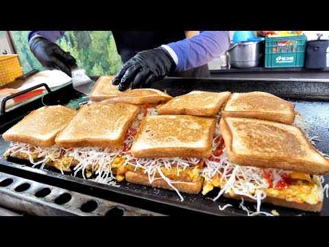 Видео: Легендарные корейские тосты с безумно вкусным вкусом – Топ 3