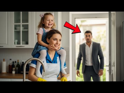 Видео: Богатый олигарх вернулся домой раньше времени… и увиденное заставило его впервые улыбнуться.