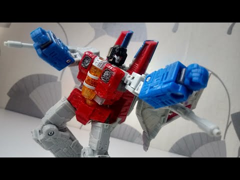Видео: НАСТОЯЩИЙ СКАНДАЛИСТ - Transformers: War for Cybertron: Siege Voyager STARSCREAM/СТАРСКРИМ