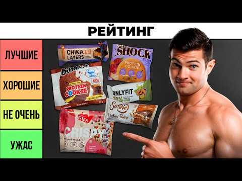 Видео: Честный рейтинг протеиновых батончиков: лабораторная проверка 25 брендов