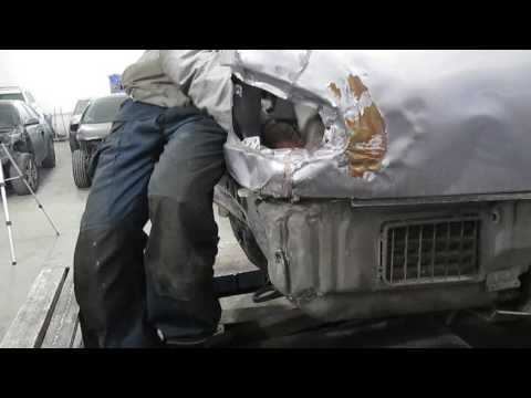 Видео: Mercedes Benz E Кузовной ремонт в Армении/body repair in Armenia