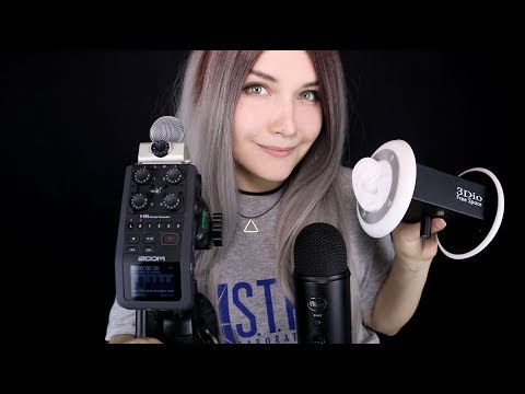 Видео: АСМР Триггеры 🎤 Zoom 6 vs 3Dio vs Blue Yeti тест микрофонов 🎧 ASMR Trigger, Mic Test
