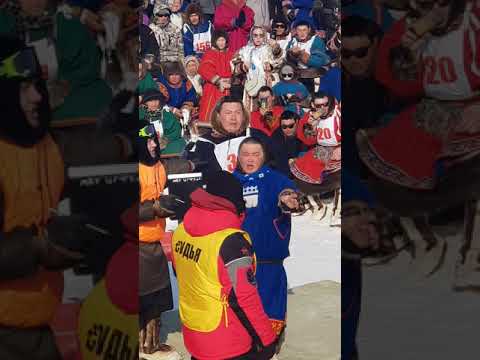 Видео: День оленевода 2021 борьба финал оказался очень горячим