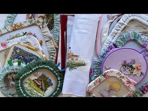 Видео: 6. Все мои начатые процессы | Август 2025 | Вышивка крестом 🌷 #вышивкакрестом  #embroidery 