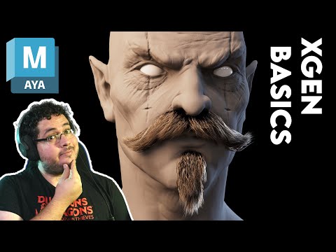 Видео: Учебник по основам Maya XGen | Узнайте, как создавать волосы