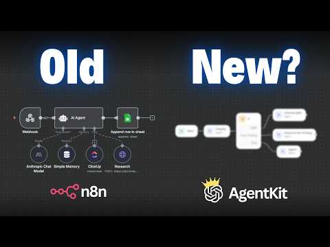 Видео: Я протестировал AgentKit от OpenAI против n8n: что вам нужно знать