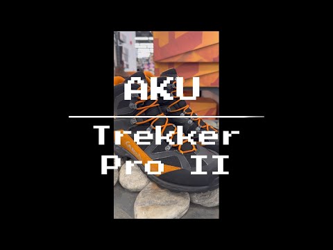Видео: Ботинки AKU Trekker Pro II GTX! Обзор для тех кто любит с гитарой у палатки:)