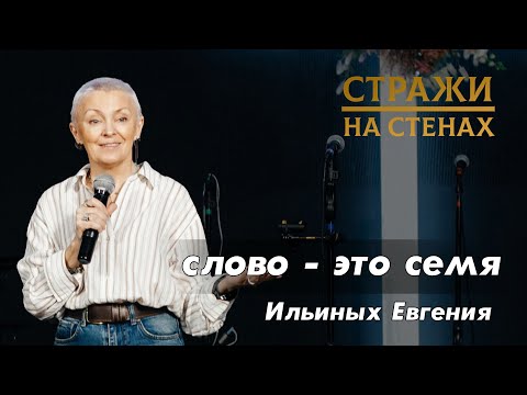 Видео: Ильиных Евгения "слово - это семя"
