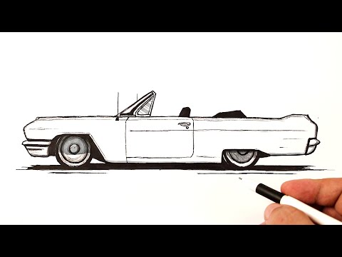 Видео: Как нарисовать машину Lowrider