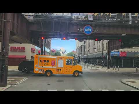 Видео: 1,Ноември,2025,(част втора),неуспешен опит за преминаване през Мичиган авеню.Чикаго,Стийт, Конгрес, 