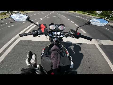 Видео: Minsk D4 125 Тестовый выезд по району / Покатушки на Минск Д4 125