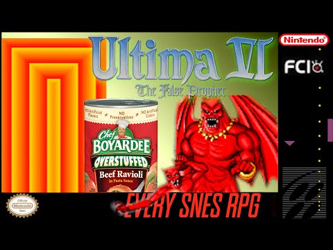 Видео: Обзор Ultima VI: The False Prophet | Все RPG для SNES #24
