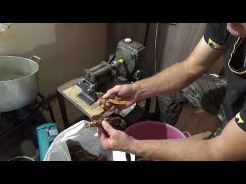 Видео: Переработка табачного листа.