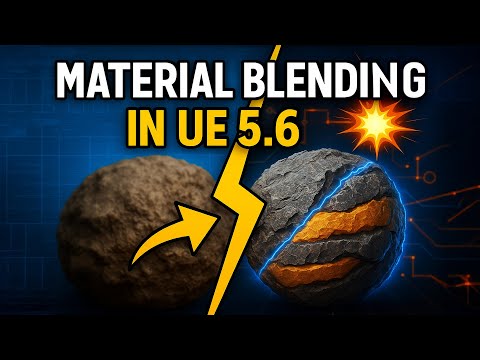 Видео: Новый уровень смешивания материалов в UNREAL 5.6