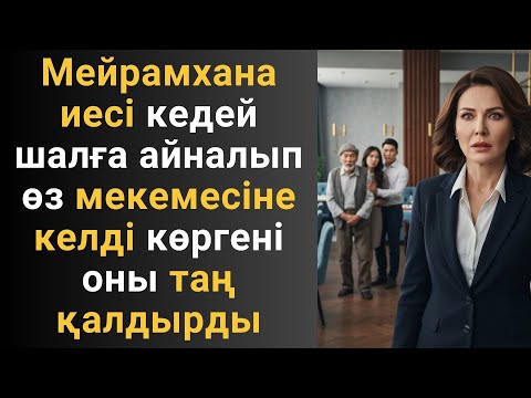 Видео: Мейрамхана иесі кедей шалға айналып өз мекемесіне келді көргені оны таң қалдырды