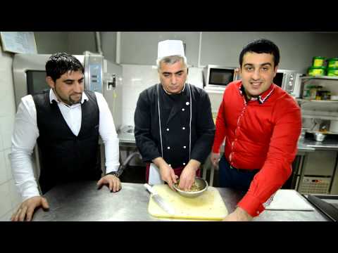 Видео: Талышская кухня... ''Тырши-кабоб'' Talish metbexi 18.03.2014