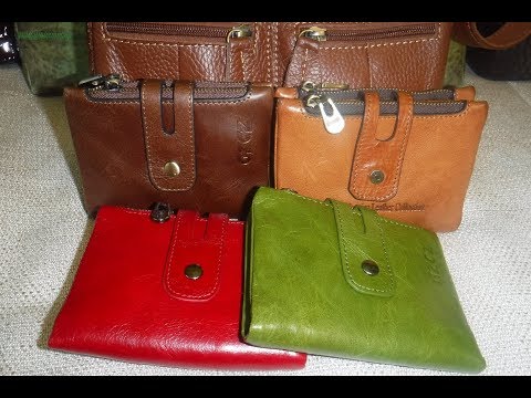 Видео: 27. 10. 18 Мои новые кошельки  к новым сумкам.  Магазин   Newchic