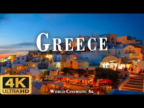 Видео: ГРЕЦИЯ 4K ULTRA HD [60FPS] — эпическая кинематографическая музыка с красивыми сценами природы
