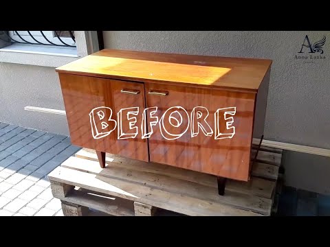 Видео: СТИЛЬНАЯ ПЕРЕДЕЛКА СОВЕТСКОЙ ТУМБЫ / ПЕРЕДЕЛКА СТАРОЙ МЕБЕЛИ / how to remake an old dresser