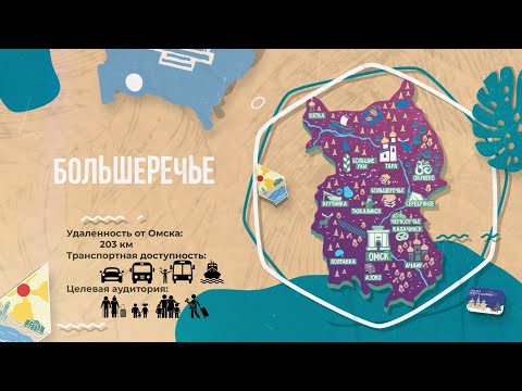 Видео: РЕГИОН ВПЕЧАТЛЕНИЙ. Омская область. Большеречье