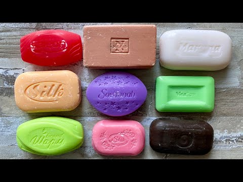 Видео: ASMR Soap cutting | Soap Carving|Резка мыла  | ASMR