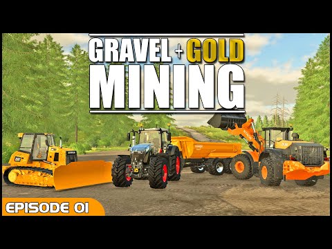 Видео: 🪨⛏️Розширення гравійної шахти⛏️🪨 - Епізод 01 - Елк-Маунтін, Вайомінг - FS22