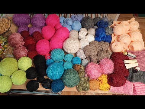 Видео: 401.🧶🧶🧶Разобрала пряжу. Скидка на уход для тела к Новому году! 🎄🎄🎄