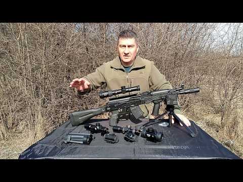 Видео: Сайга 7.62х39 - прицелы с Алиэкспресс. Годное решение!