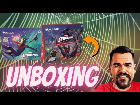 Видео: Распаковываем Magic the Gathering Spider-Man!