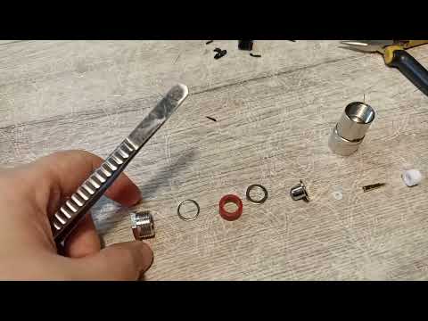 Видео: Как правильно монтировать разъемы n type на кабель RG-8