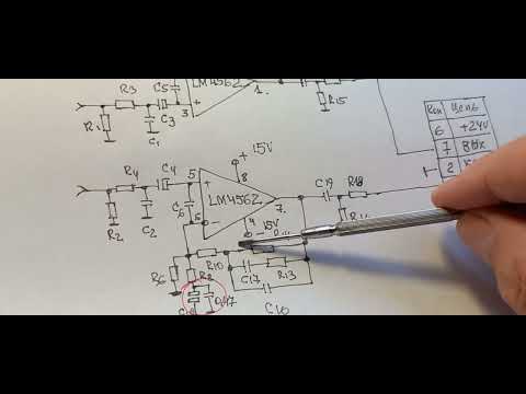 Видео: Радиотехника У101. Часть 4.Замена микросхемы к548 корректора на LM4562 .