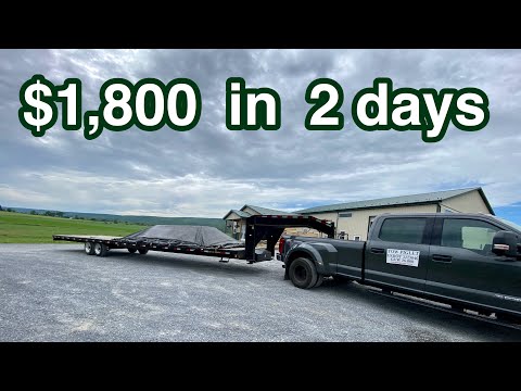 Видео: Я пробовал короткие перевозки в течение 2 дней - Hotshot trucking