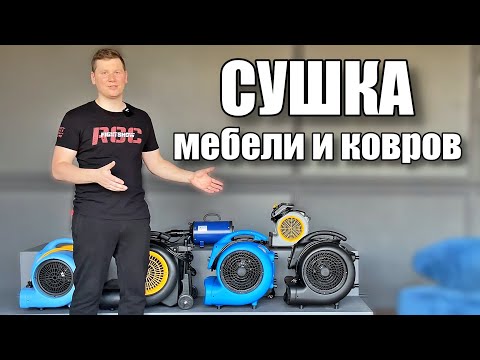 Видео: Сушилки для химчистки мебели и ковров